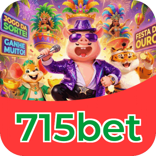 Interface do aplicativo 715bet mostrando jogos disponíveis no iOS e Android